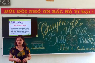 Chuyên đề ” Bảo vệ môi trường”- Khối 4