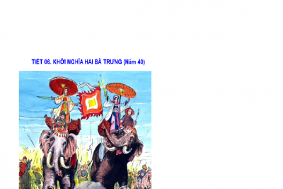 Bài giảng lớp 4 năm học 2018- 2019- Lịch sử- lớp 4