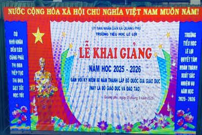LỄ KHAI GIẢNG NĂM HỌC 2025 -2026