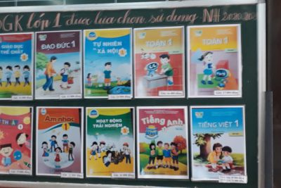 CÔNG BỐ SÁCH GIÁO KHOA LỚP 1- NĂM HỌC 2020- 2021