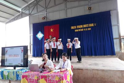 Sinh hoạt Câu lạc bộ Tiếng Anh – Trường Tiểu học Lê Lợi Thị trấn Quảng Phú. Năm học 2020- 2021