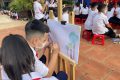 Hoạt động trải nghiệm “Vẽ tranh phòng chống Covid – 19 và bảo vệ môi trường