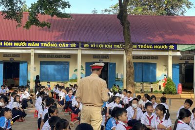 Tổ chức Chuyên đề “An toàn giao thông đường bộ” năm học 2023-2024