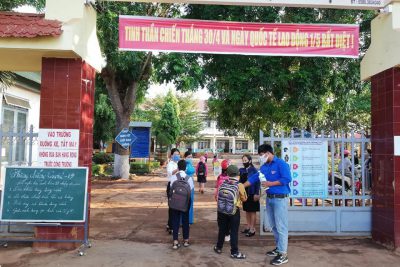 NHÀ TRƯỜNG CHUẨN BỊ CHU ĐÁO ĐỂ ĐÓN HS TRỞ LẠI HỌC TẬP SAU KỲ NGHỈ DÀI NGÀY